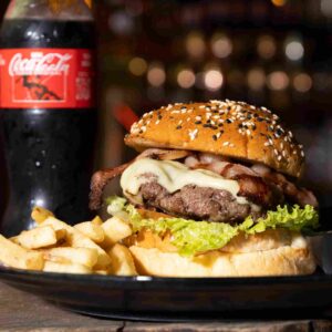 Hamburguesa black angus