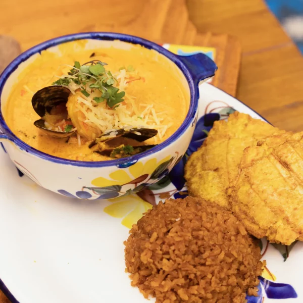 Cazuela de mariscos