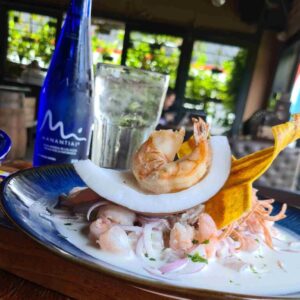 Ceviche encocado