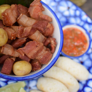 Chicharrón ahumado