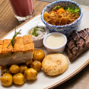 Solomito y tocino al cajón