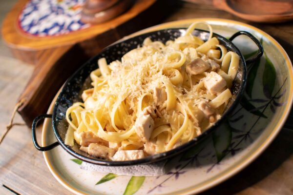 Fetuccini a la crema