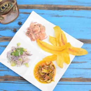 Trio de ceviches
