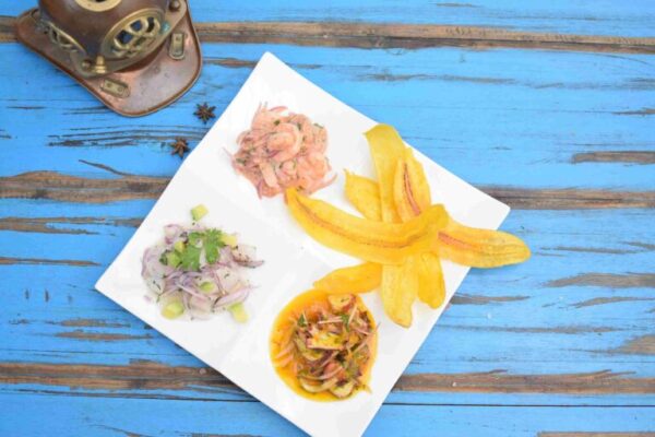 Trio de ceviches