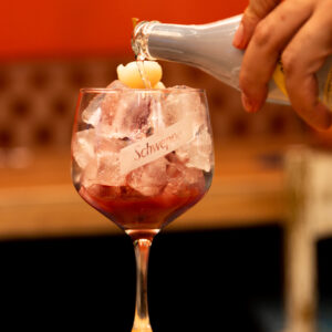 Soda de Frutos Rojos y Lychees