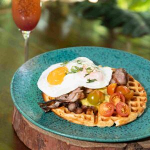 Waffle especial de temporada