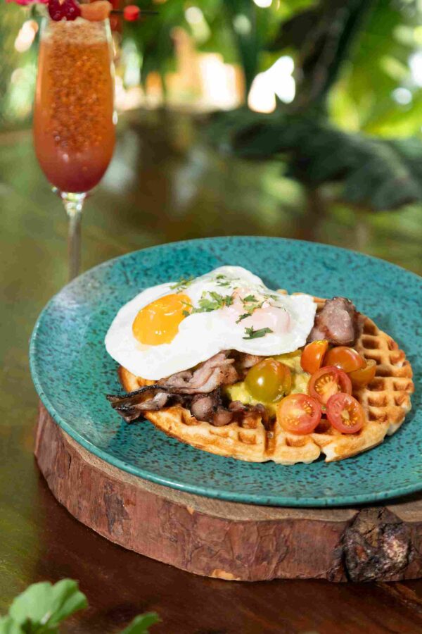 Waffle especial de temporada